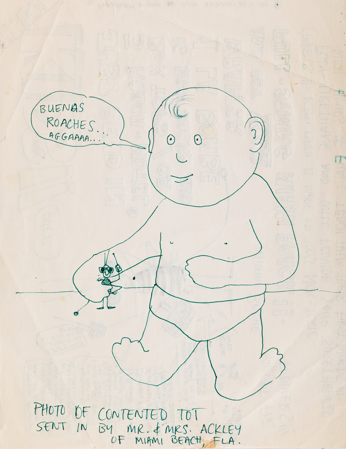DAVID WOJNAROWICZ (1954-1992) Three ink on paper drawings.